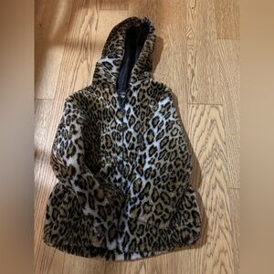 Leopard Print Kids Jacket